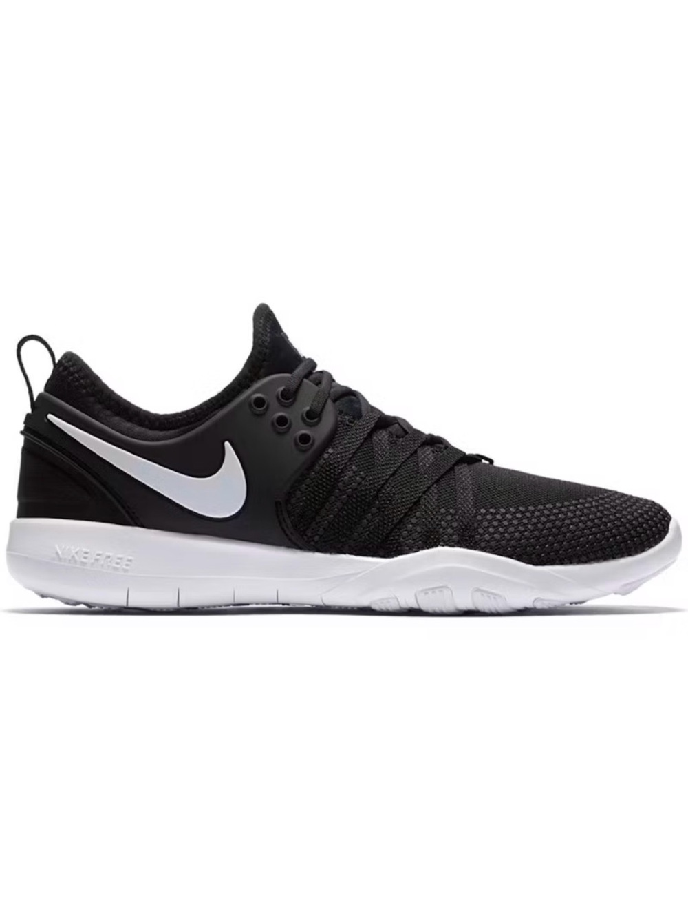 Nike Free TR 7 Womens Trainers Black White Lightweight NWOT Size 7